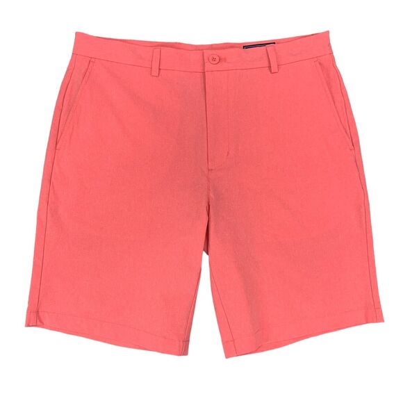Vineyard Vines Breaker Short Mens 34 Pink Stretch Fabric Water Resistant Golf - Picture 1 of 14